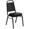 Emma and Oliver Trapezoidal Back Stacking Banquet Dining Chair - 2.5" Thick Seat